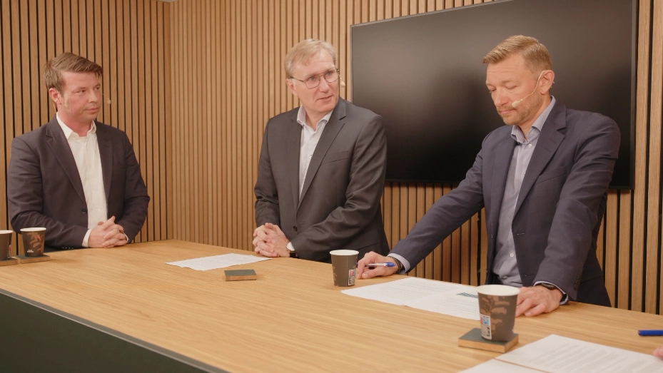 Palle Sørensen, Cheføkonom i Nykredit - Thor Schultz Christensen og John Hydeskov, viceinvesteringsdirektører i Velliv - Podcast